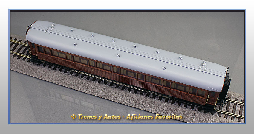 Coche pasajeros madera Largo Recorrido AAfhv-27 - Norte